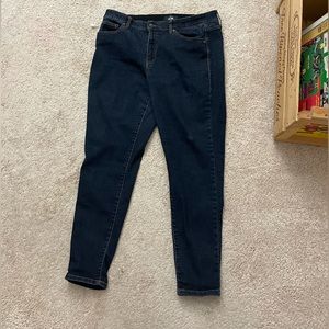 LulaRoe Essential Watch Skinny Dark Denim jeans size 16 (perfect condition!)